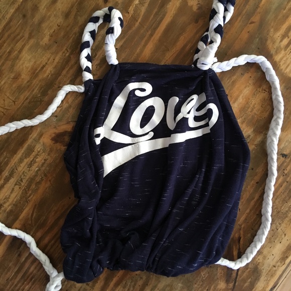 TEE BAGS Upcycled Love Handmade Bag - Picture 1 of 5